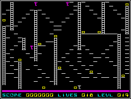 Ретро-игры - Lode Runner - Золотая Лихорадка XX Века (ZX Spectrum)